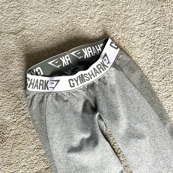 Gymshark Flex Leggings Heathered Green - Picture 3 of 6